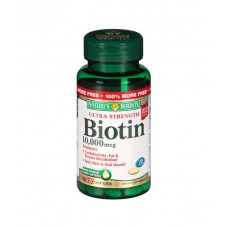 Витамины для волос, глаз и кожи Extra Strength Biotin Nature's Bounty, 120 капсул