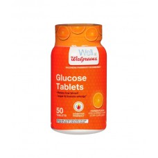 Walgreens Glucose Tablets Orange Глюкоза со вкусом апельсина 50 таб