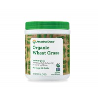 БАД органический цельнозерновой порошок пшеницы мягкой Organic Wheat Grass Amazing Grass, 240 г