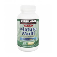 БАД Adult 50+ Mature Multi Vitamins & Minerals Kirkland Signature, 400 таблеток