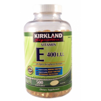 БАД для сердца Vitamin E Kirkland Signature 400 мг 500 капсул