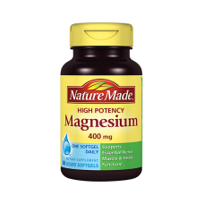 БАД магний High Potency Magnesium Nature Made, 400 мг 150 капсул