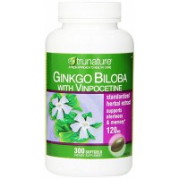 БАД для мозга и памяти Ginkgo Biloba Trunature, 340 капсул