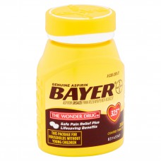 Bayer Genuine Aspirin 325 mg Оригинальный Аспирин таблетки в оболочке  200 таблеток