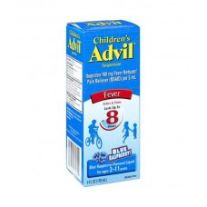 Обезболивающий сироп для детей 2-11 лет Advil Childrens Fever Reducer/Pain Reliever Ibuprofen, 100мл