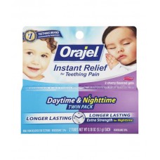 Обезболивающий гель для десен при прорезывании зубов Orajel Instant Relief for Teething Pain Twinpack, 2 тюбика