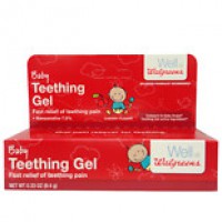 Walgreens Baby Teething Gel Обезболивающий гель для десен при прорезывании зубов