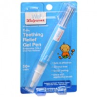 Обезболивающая ручка-кисть при прорезывании зубов Walgreens Baby Teething Relief Gel Pen 