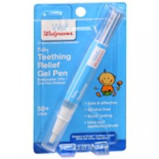 Обезболивающая ручка-кисть при прорезывании зубов Walgreens Baby Teething Relief Gel Pen 