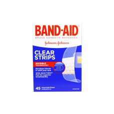 Пластырь Johnson & Johnson Band-Aid антисептик 45 шт.