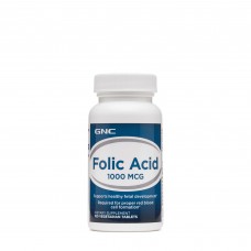 Витамин В9 GNC Folic Acid фолиевая кислота 1000 мг 100 штук