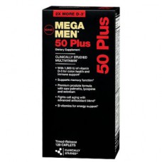  Витаминный комплекс для мужчин после 50 лет GNC Mega Men 50 Plus 120 штук