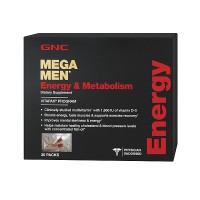 Комплекс витаминов GNC Mega Men Energy & Metabolism диетическая программа для мужчин