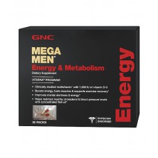 Комплекс витаминов GNC Mega Men Energy & Metabolism диетическая программа для мужчин