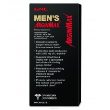 Витамины для сексуального здоровья мужчин Аргинмакс GNC Men's ArginMax, 90 таблеток