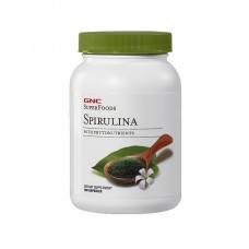 Витаминная спирулина GNC SPIRULINA + источник белка 100 капсул