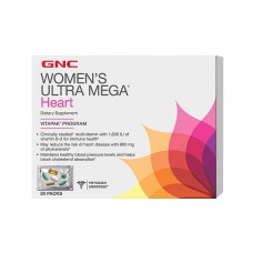 Комплекс витаминов для сердца GNC Women's Ultra Mega Heart для женщин 