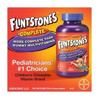 Витаминный комплекс для детей жевательный Flintstones Children's Vitamin Multivitamin Chewy, 200 мармеладок