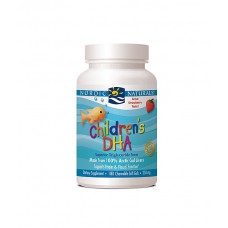  Рыбий жир для детей от 3 лет Nordic Naturals Children's DHA со вкусом клубники, 250 мг, 180 капсул