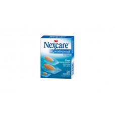 Nexcare Waterproof Bandages Водонепроницаемый пластырь 20 шт