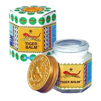 Бальзам от боли в спине и ногах белый "Тигр" Tiger Balm Red, 19,4 г