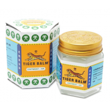 Бальзам от боли в спине и ногах белый "Тигр" Tiger Balm Red, 21 г