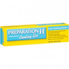 Мазь от геморроя охлаждающая с витамином Е и алоэ Preparation H Cooling Gel 26 г