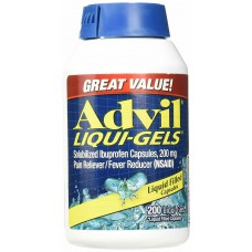 Обезболивающее средство Advil Liqui-Gels, 200 мг 200 капсул