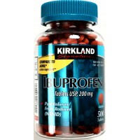 Обезболивающее средство Kirkland Signature Ibuprofen, 200 мг 500 таблеток