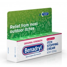  Обезболивающий крем от ожогов и порезов Benadryl Original Strength Itch Stopping Cream, 28.3 г