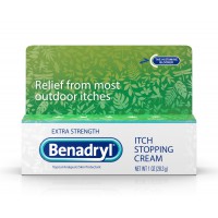 Обезболивающий крем от ожогов и укусов насекомых Benadryl Extra Strength Itch Stopping Cream, 28,3 г