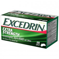 Обезболивающий препарат Excedrin Extra Strenght, 100 капсул