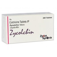 Препарат Colchicine IP Zycolchin (Колхицин 0,5 мг), 40 таблеток