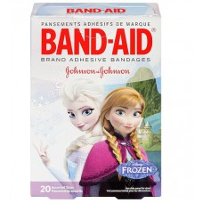 Пластырь бактерицидный Johnson & Johnson Band-Aid, 20 штук