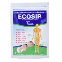 Пластырь обезболивающий Ecosip, 5 штук