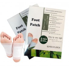 Пластырь шлаковыводящий Natural Plant Quintessence Foot Patch Toxins Dispelled