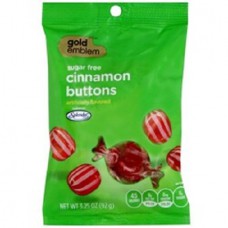 Конфеты для диабетиков Cinnamon Buttons Sugar Free Gold Emblem, 92 гр