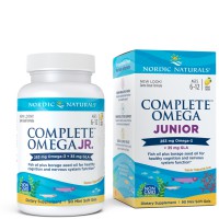 Рыбий жир для детей от 6 лет Nordic Naturals Complete Omega Junior, 90 капсул