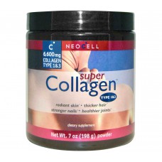 Витамины для кожи и волос Super Collagen Neocell, 198 грамм