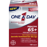 Витаминный комплекс для мужчин и женщин старше 65 лет Bayer One a Day Proactive 65+ Multivitamin Supplement for Men & Women, 150 таблеток