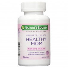 Витамины для беременных и кормящих Nature's Bounty Optimal Solutions Prenatal Multi Healthy Mom, 60 капсул