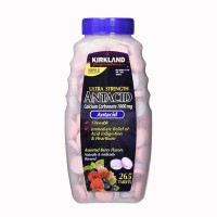 Таблетки от изжоги  Kirkland Signature Chewable Ultra Strength Antacid/Calcium Supplement 265 таблеток