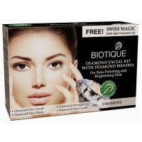 Набор для лица Алмаз Biotique Diamond facial kit With Diamond Bhasma 