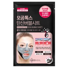 Очищающая кислородная маска Mediheal Mogongtox Bubble Sheet 18 мл - 10 шт