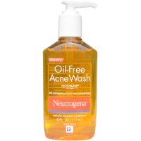 Очищающий гель для умывания от акне и пигментных пятен Neutrogena Oil-Free Acne Wash 177 мл