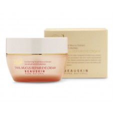 Подтягивающий крем для кожи вокруг глаз Beauskin Snail Mucus Repair Eye Cream 