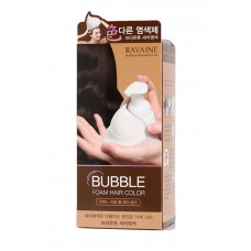 Оттеночная пенка для волос Ravaine Bubble Foam Type Permenant Hair Color Dye Natural Styling 