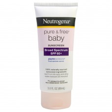 Солнцезащитный крем для детей Neutrogena Pure and Free Baby Sunscreen, SPF 60+ 88 мл