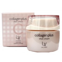 Увлажняющий антивозрастной крем для лица с коллагеном Lacvert Collagen Plus Vital Cream, 60 мл