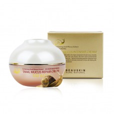 Восстанавливающий крем с секрецией улитки Beauskin Snail Mucus Repair Cream 